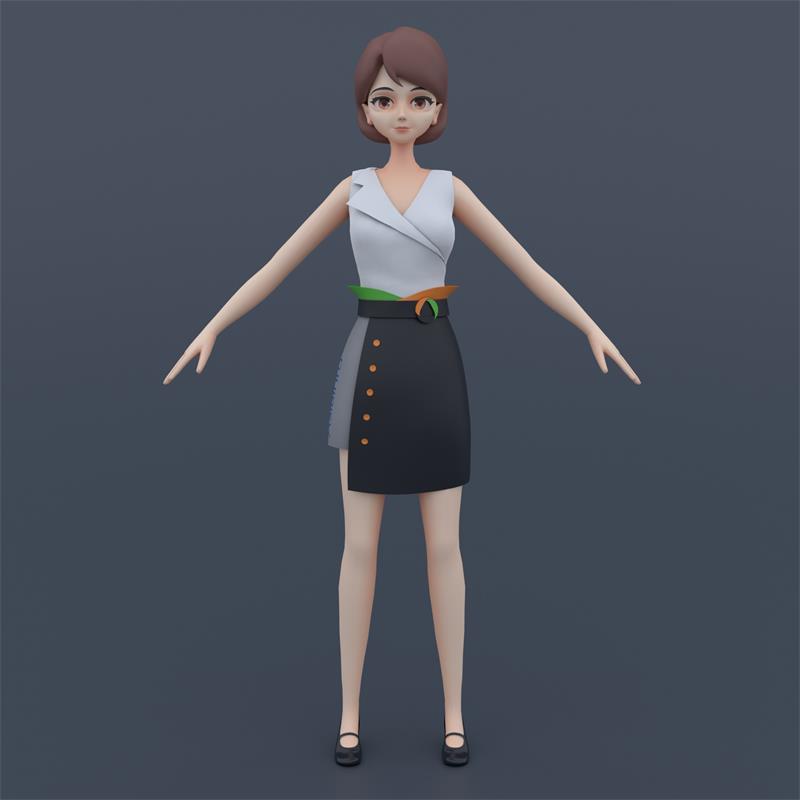 Blender 實(shí)戰(zhàn)!3D卡通虛擬數(shù)字人角色設(shè)計(jì)完整流程(中) 數(shù)字動漫制作